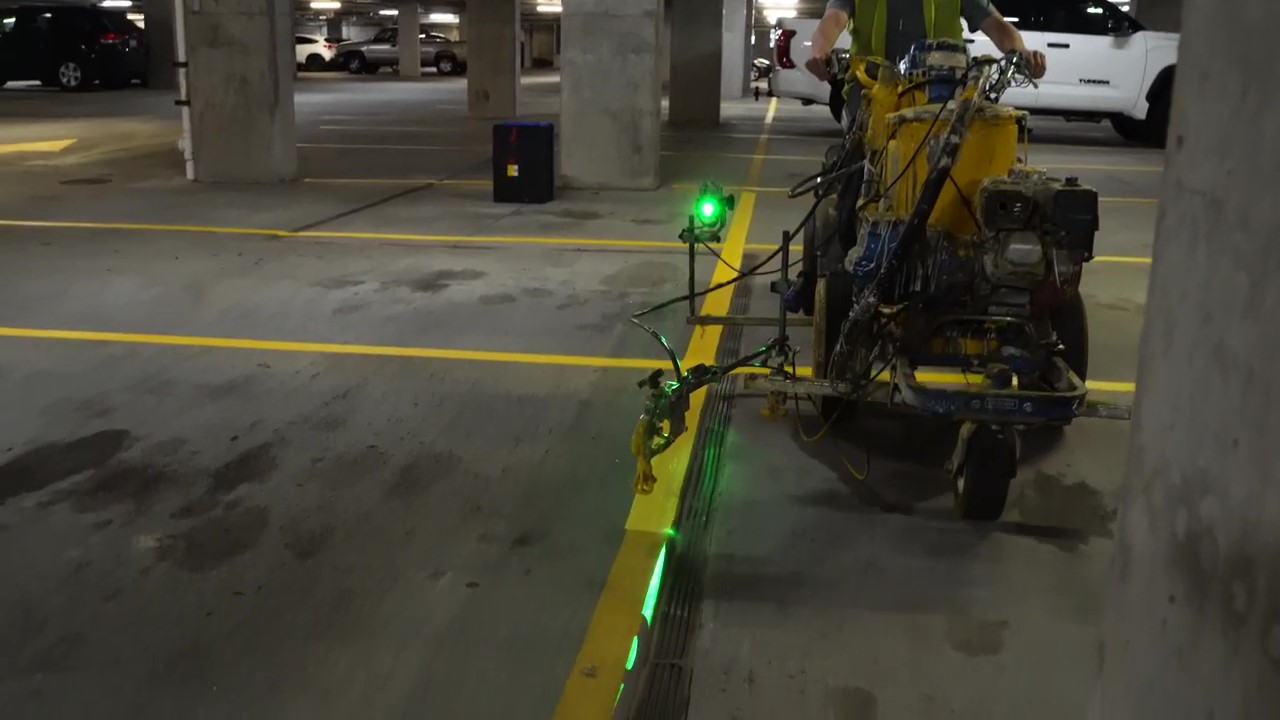 1100 South Four Phase Restripe In Charlotte, NC