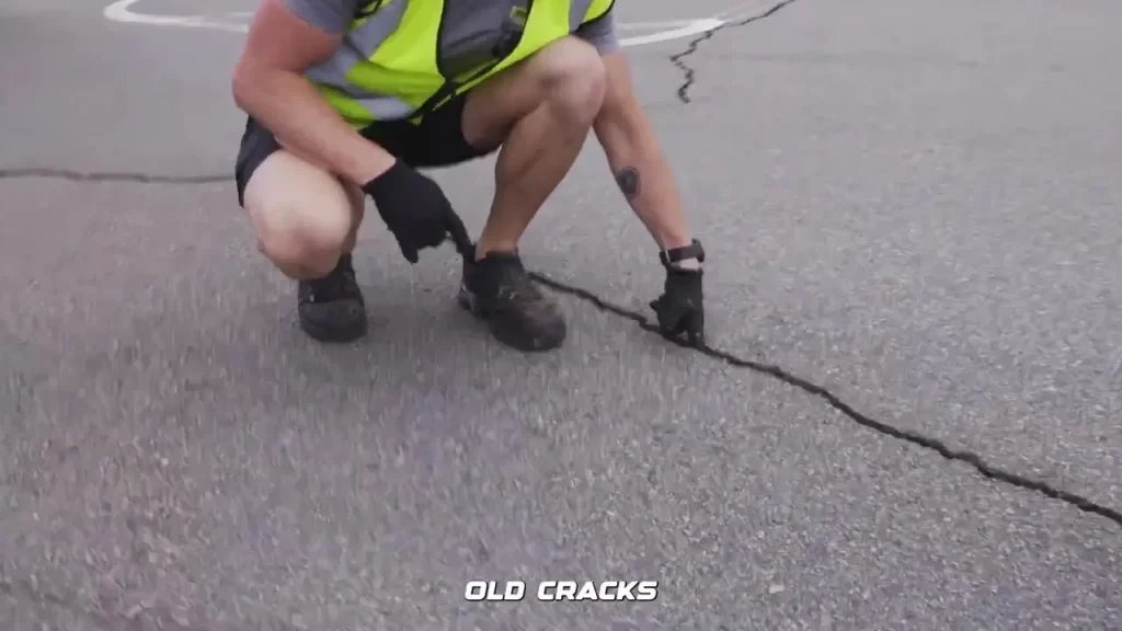 Greenville SC Crack sealing