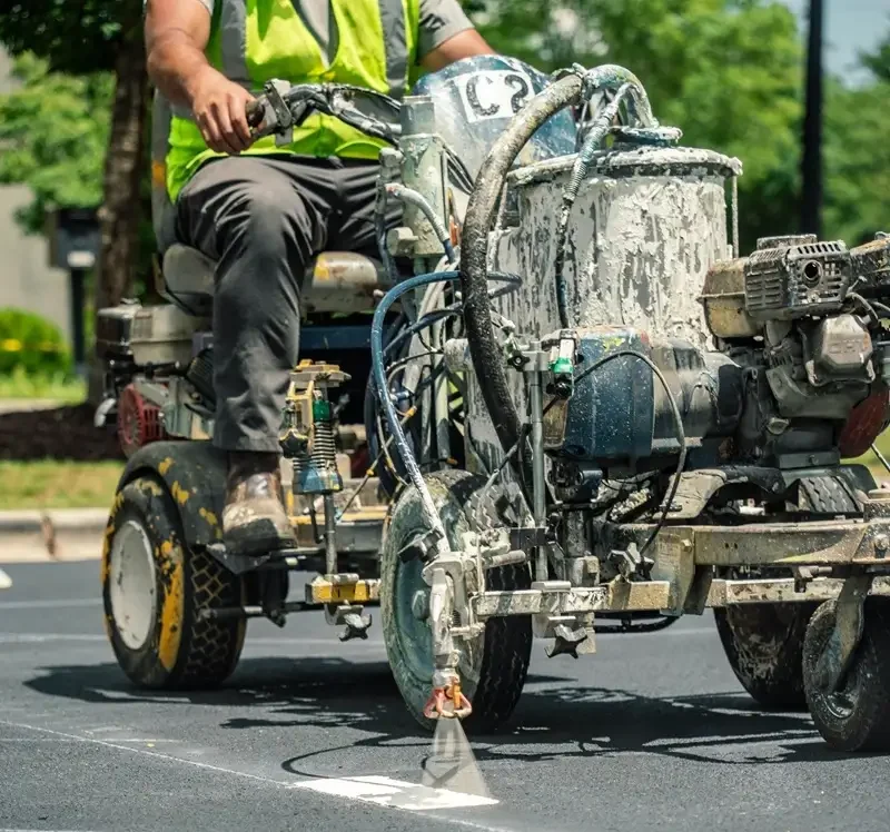 Greenville SC Line Striping