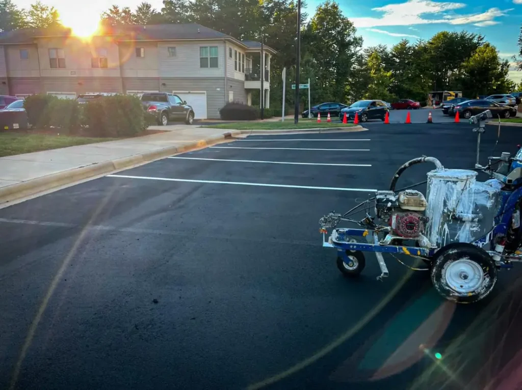 Parking Lot Line Painting