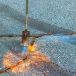 hot crack sealing